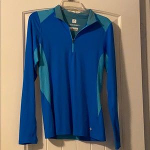 Columbia Omni freeze workout LS 3/4 zip